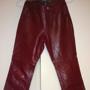 Vintage Gap Leather Pants