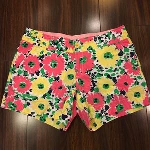 Lilly Pulitzer floral shorts. Size 2.