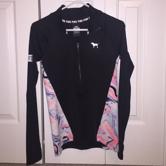 VS PINK ultimate half zip
