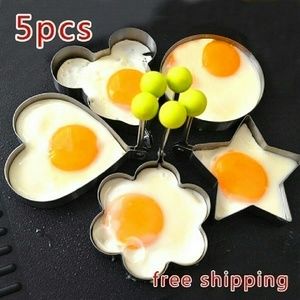 5pcs fried eggs mold kitchen tool BV