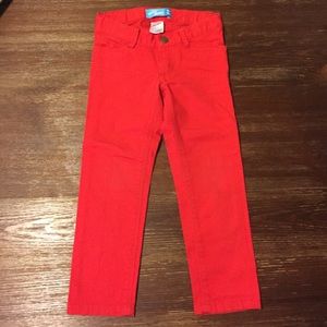 Red Old Navy Skinny Jeans
