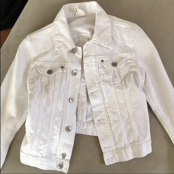 White Denim Jacket