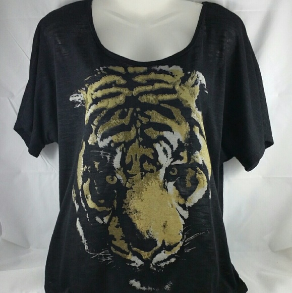 Ladies Tiger Print Blouse
