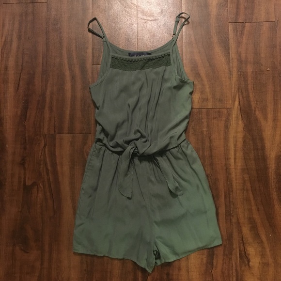 Green Francesca's Romper