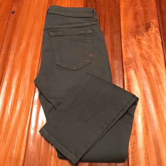 Rich & Skinny Olive green jeans