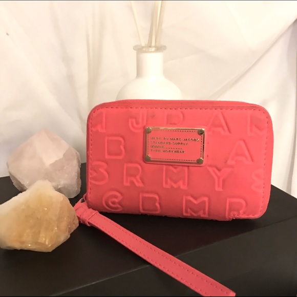 MARC by MARC JACOBS Pink Peony Wristlet
