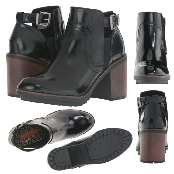 ⚡ONE 6.5 LEFT⚡ Patent Platform Ankle Bootie NIB - Picture 2 of 4