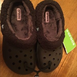 Children's Lined Crocs Clogs Mammoth