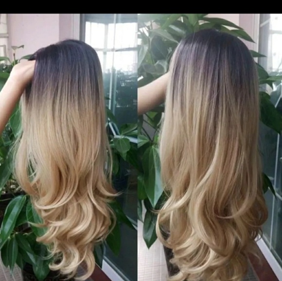 Ombre Blonde Full Wig