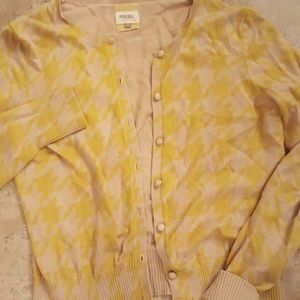 Fossil cardigan