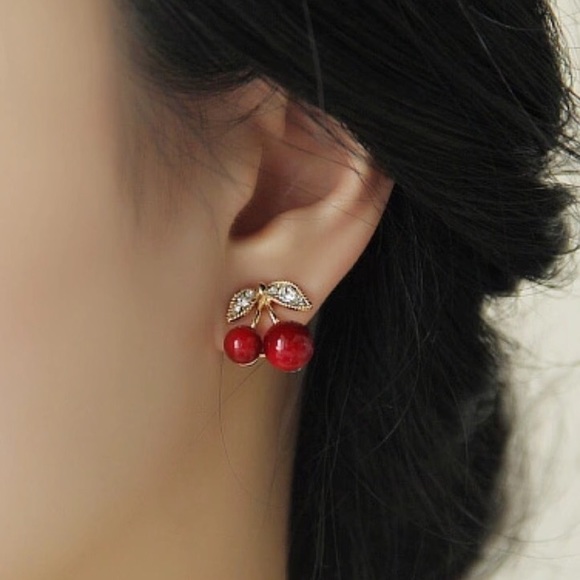 🍒Red Cherry Earrings🍒