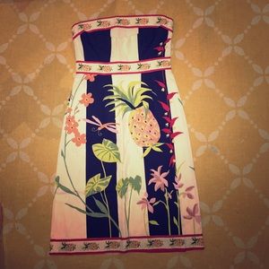 J crew strapless dress