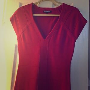 Express Bandage Red Dress