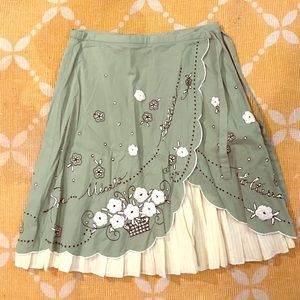 Anthropologie Odille skirt