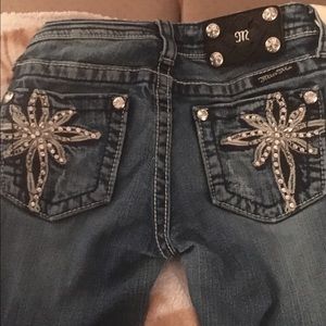 Girls size 10 Miss Me jeans