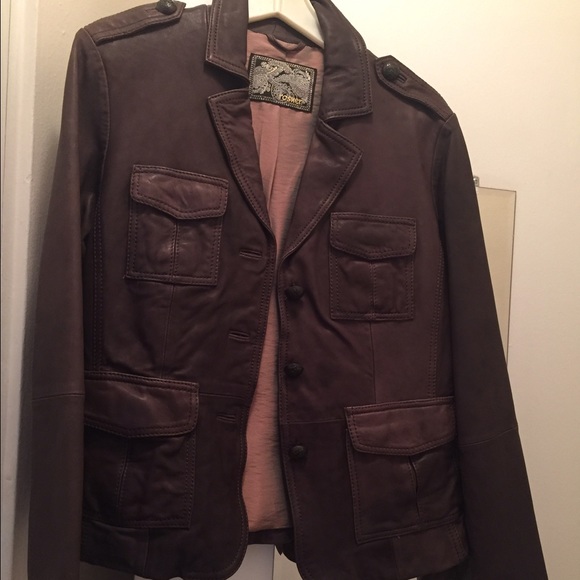 Leather jacket