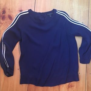 J.Crew Navy Blouse