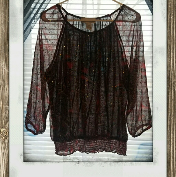 Sheer top