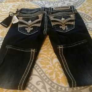 Rock Revival Capri Jeans
