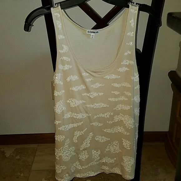 Express sequin tank - Picture 1 of 4
