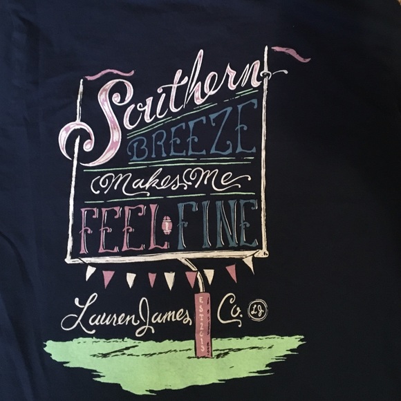Long sleeve Lauren James Tee, size medium