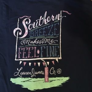 Long sleeve Lauren James Tee, size medium