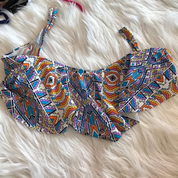 aztec bandeau bikini