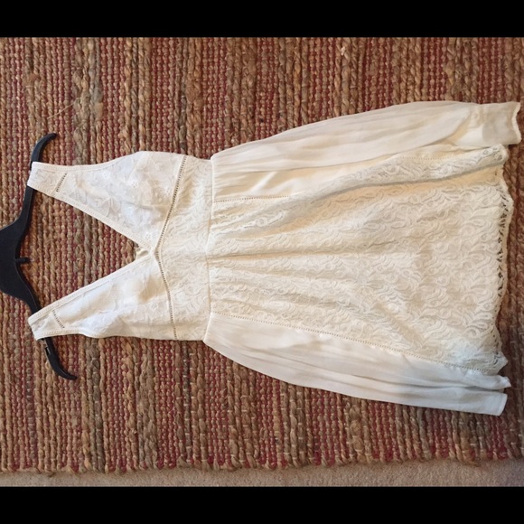 Adorable white sundress