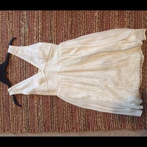 Adorable white sundress