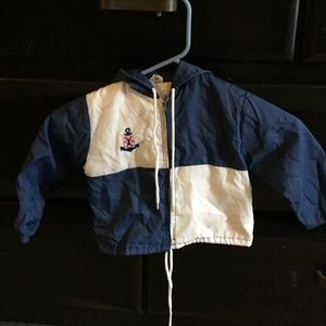 Boys rain coat.