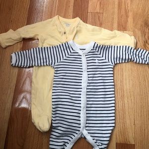 2pc Ralph Lauren footie pajama