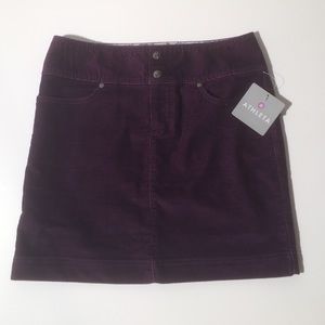 Purple Corduroy Athleta Skirt