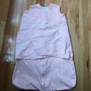 Girls Halo Sleep Sack Swaddle