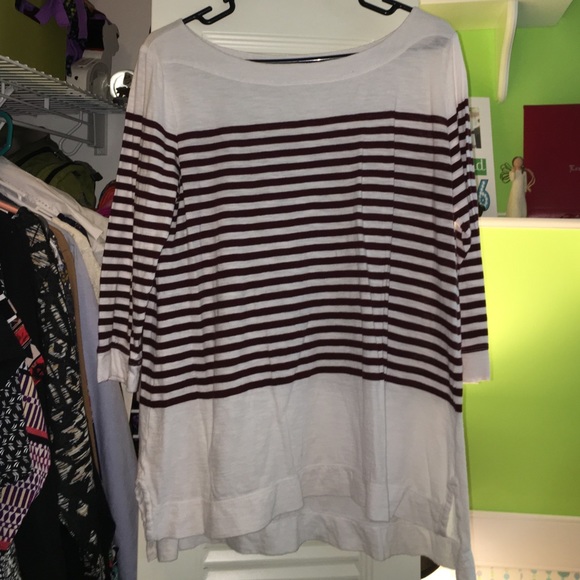 LOFT striped top