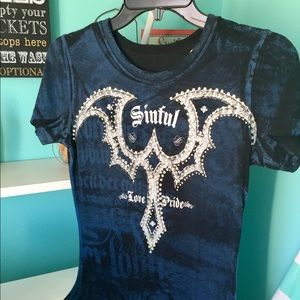 Sinful Shirt Sz Small