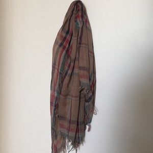Plaid scarf