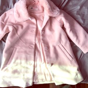 Toddler girl dress coat