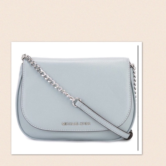 MK Dusty Blue Medium Bedford saddle Bag
