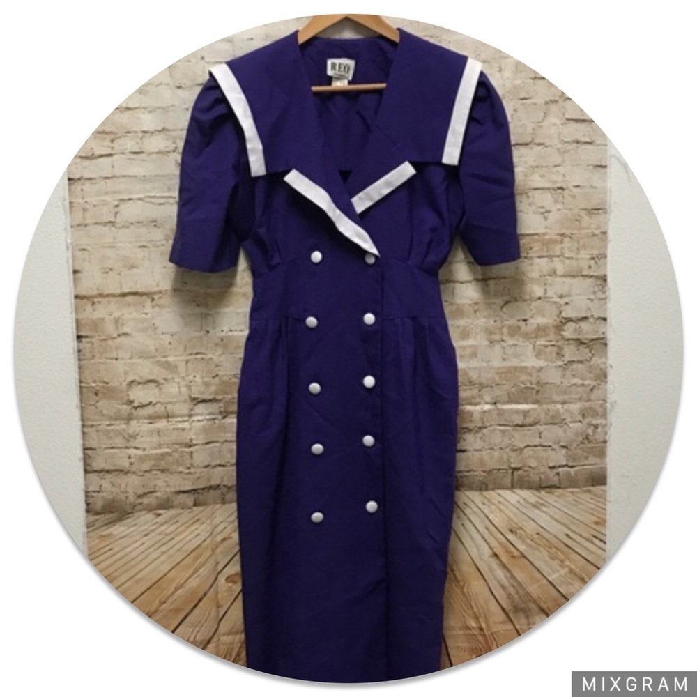 Vintage sailor dress