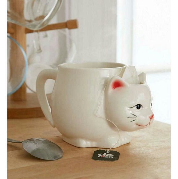 Urban Outfitters Other - Super sale! NWT Kitty ceramic tea mug