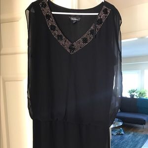 Black dress perfect for wedding or party