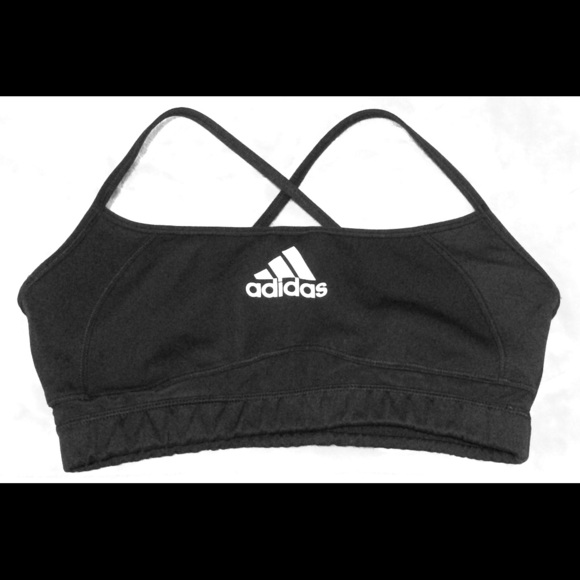 Adidas Sport Bra with Mesh Paneling in Back