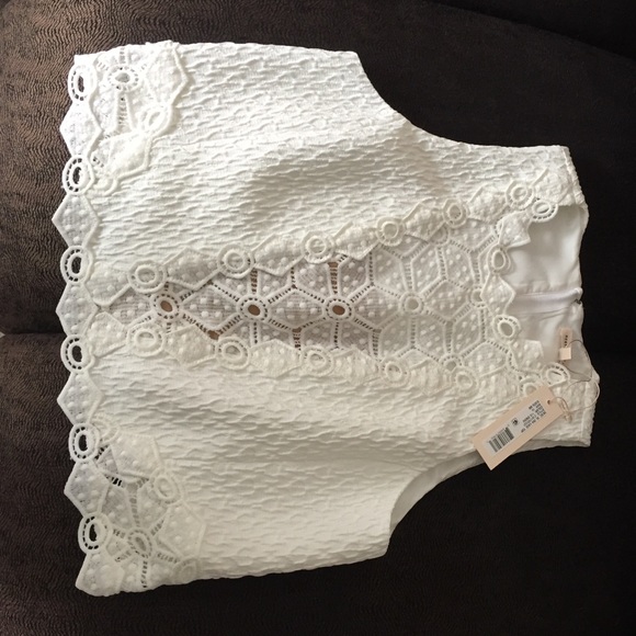 REBECCA TAYLOR LACE TOP