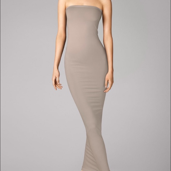 Wolford Fatal Dress in Tan~Kim K's favorite dress!