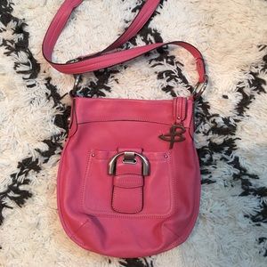 B Makowsky Leather Crossbody bag