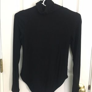 Turtleneck bodysuit