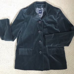 Vintage Gap soft velvet jacket