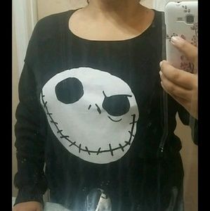 Jack skellington reverse sweatshirt