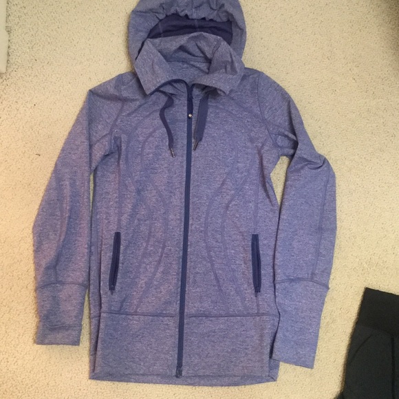 Lululemon jacket... heather blue/lavender .