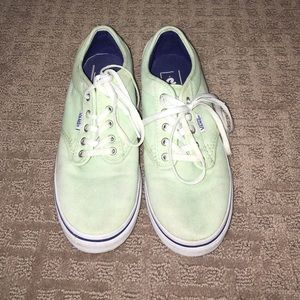Mint Green Vans